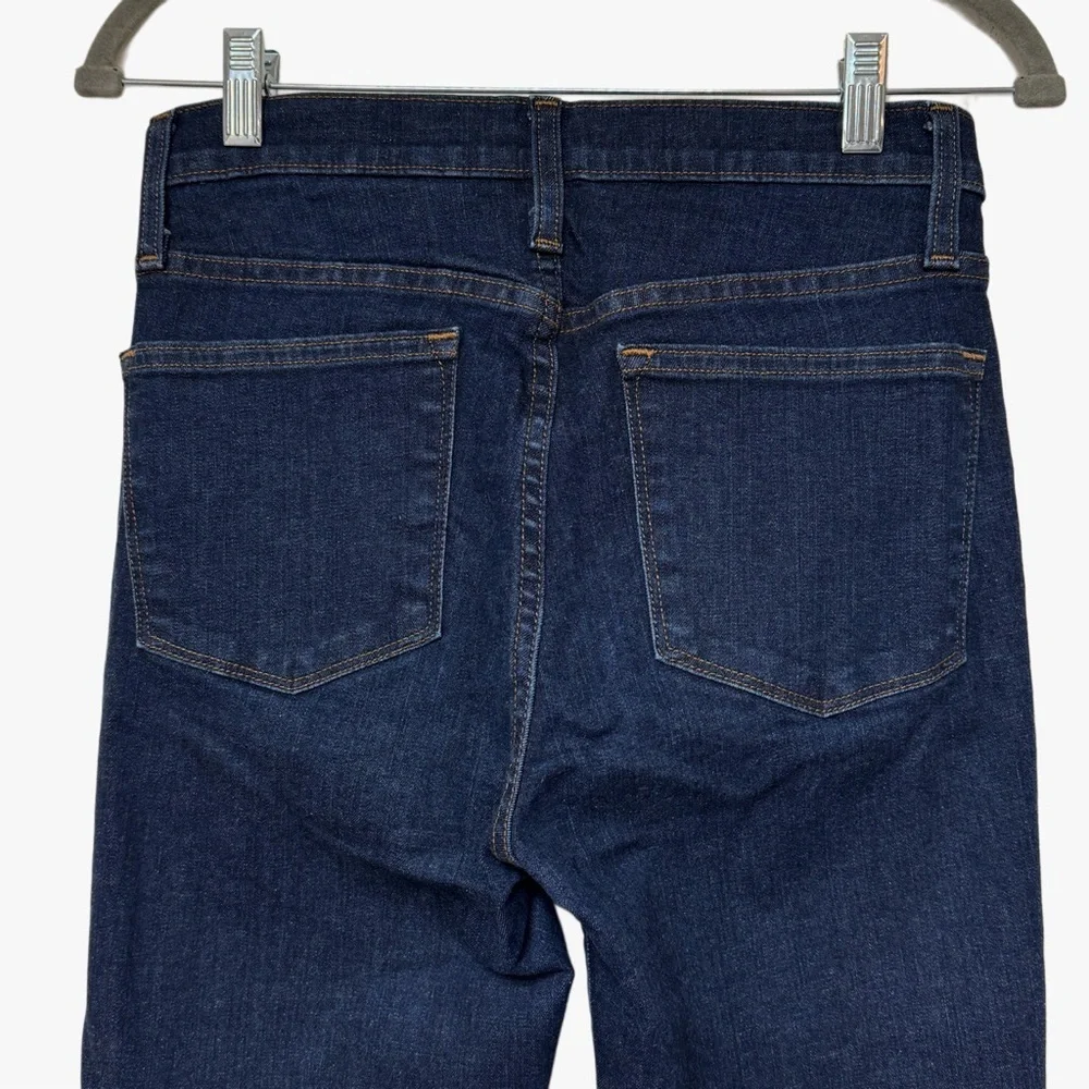 {J. Crew} 9” High-Rise Toothpick Classic Rinse Wash Skinny Stretch Denim